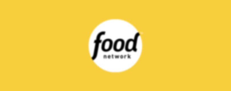 Food Network Logo on yellow background
