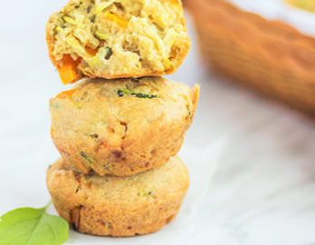 Savory Veggie Muffins made with Almond Flour Baking Mix Artisan Bread Recipe