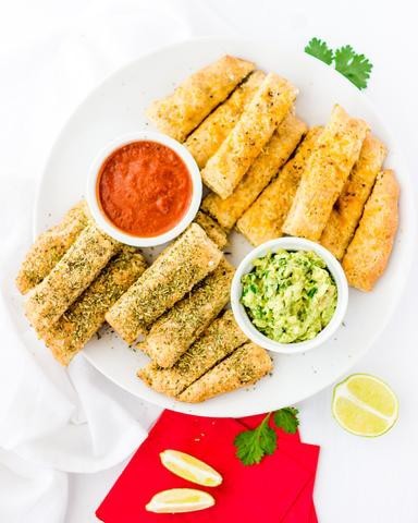 Grain Free Breadsticks made with Artisan Bread Mix Recipe