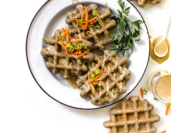 Savory Chaga Waffles