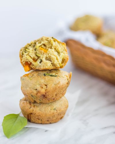 Savory Veggie Muffins made with Almond Flour Baking Mix Artisan Bread 