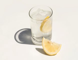 Lemon water is a great way to hydrate at the start of your day