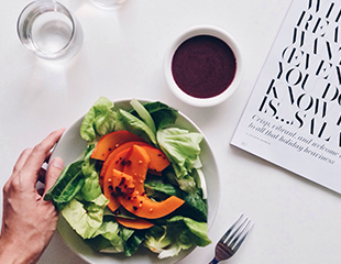 A salad is a great recipe to make to help feel re-energized during the day