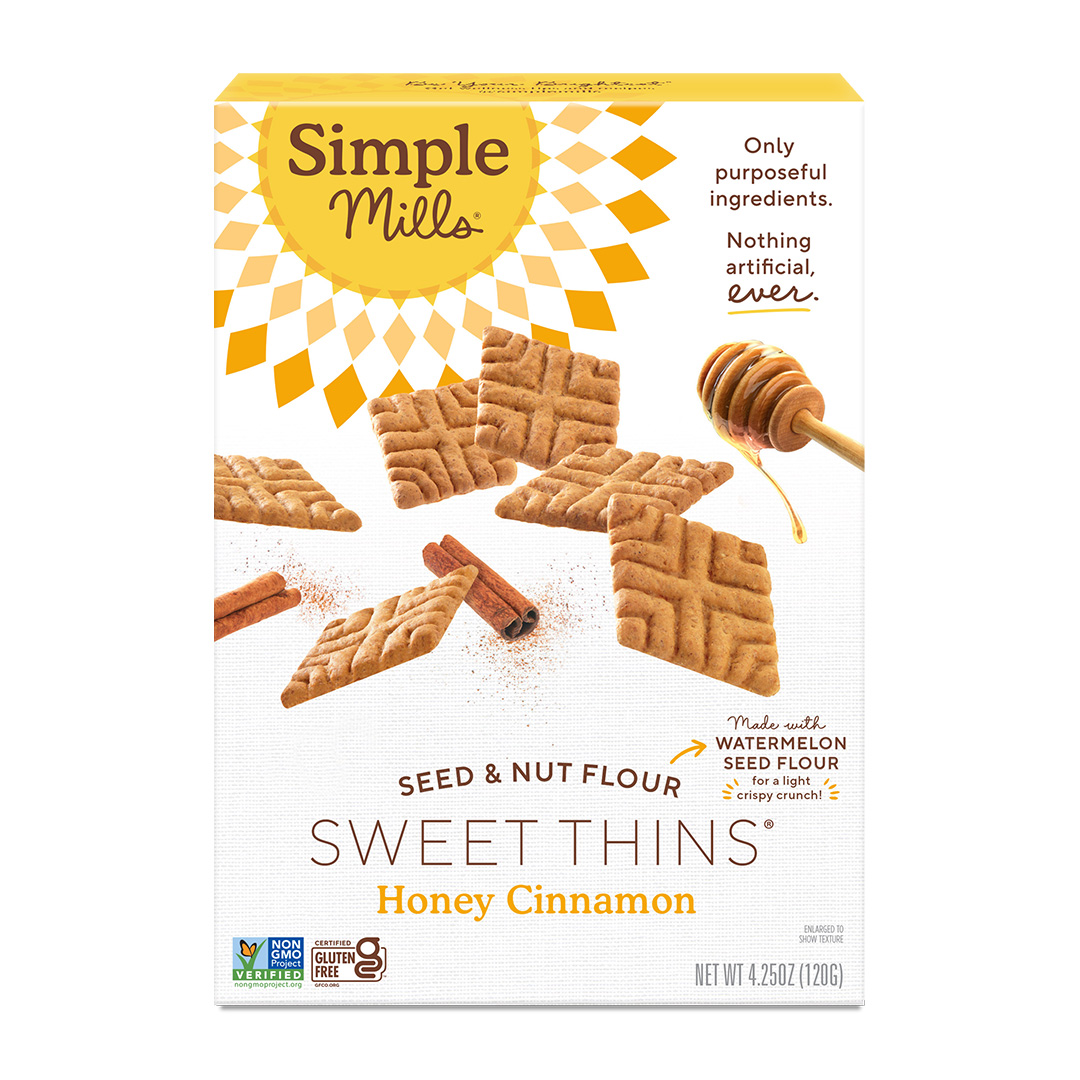 SimpleMills - Honey Cinnamon Seed & Nut Flour Sweet Thins