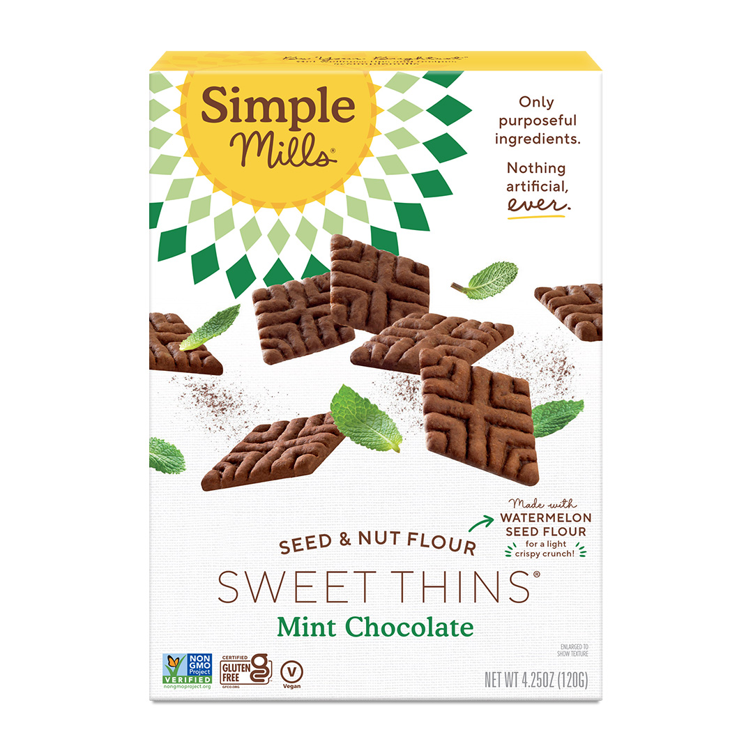 SimpleMills - Mint Chocolate Seed & Nut Flour Sweet Thins