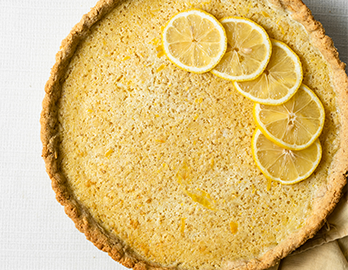 lemon custard tart recipe