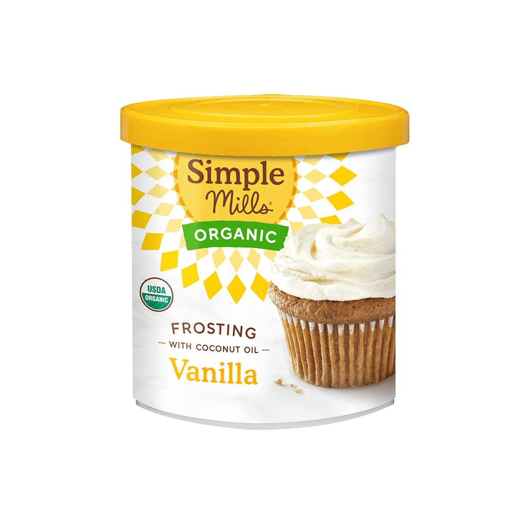 Organic Frosting with Coconut Oil Vanilla