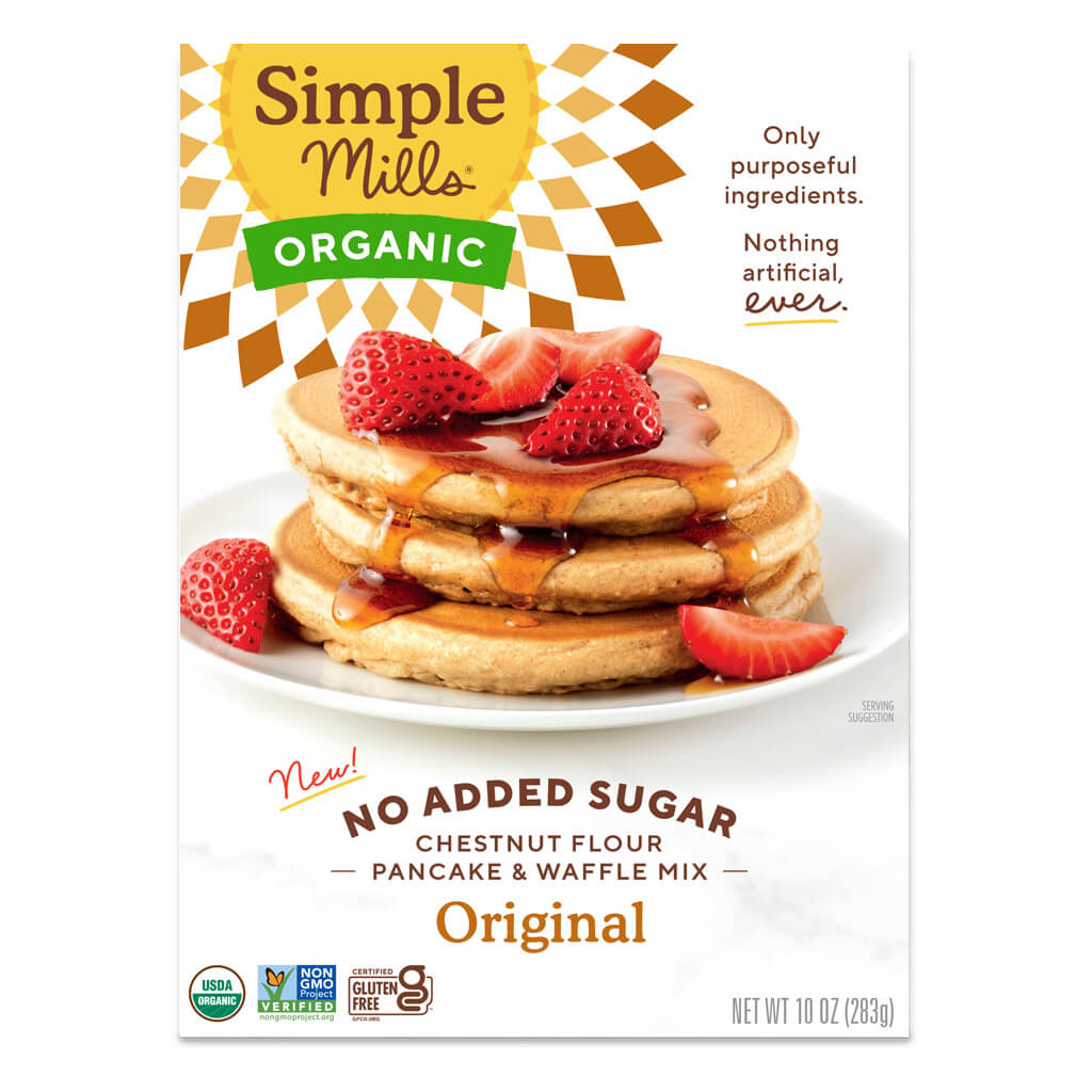No Sugar Added Organic Pancake & Waffle Mix